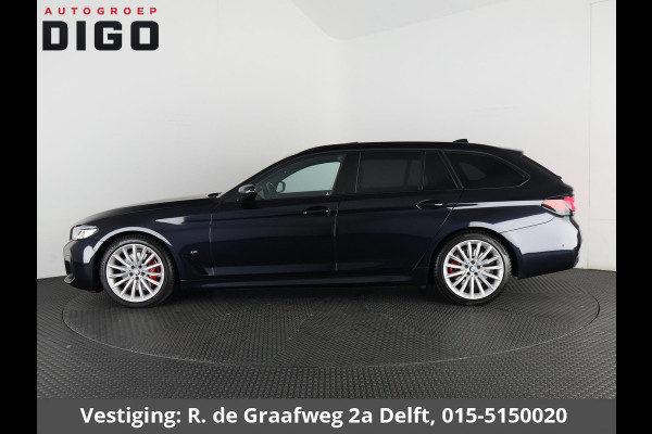 BMW 5 Serie Touring 530i Business Edition Plus | Schuif-/Kanteldak | Navigatie | Camera | Leder |