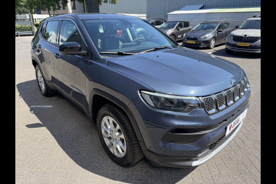 Jeep Compass 4xe 190 Plug-in Hybrid Electric Altitude (Elektrische Klep - Keyless Entry - LED - Automatische Airco - Camera - Navigatie - App