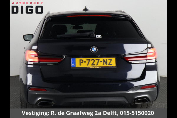 BMW 5 Serie Touring 530i Business Edition Plus | Schuif-/Kanteldak | Navigatie | Camera | Leder |