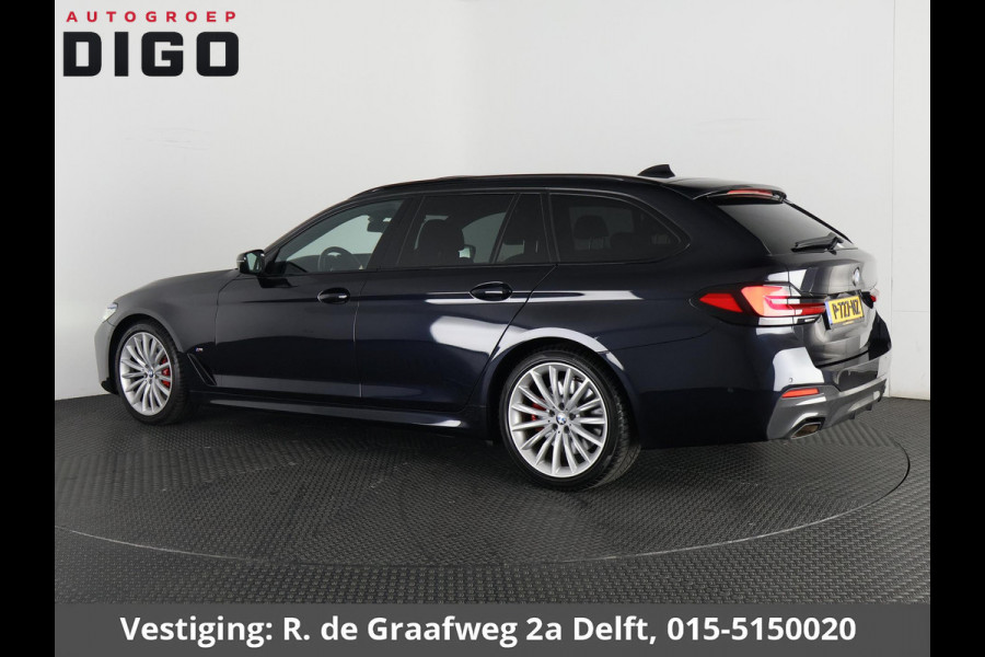 BMW 5 Serie Touring 530i Business Edition Plus | Schuif-/Kanteldak | Navigatie | Camera | Leder |