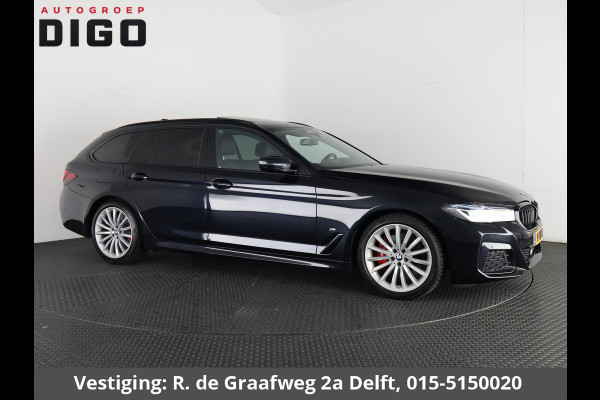 BMW 5 Serie Touring 530i Business Edition Plus | Schuif-/Kanteldak | Navigatie | Camera | Leder |
