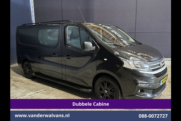 Fiat Talento 2.0 MultiJet 146pk L2H1 Dubbele Cabine Euro6 Airco | 5-Zits | Camera | Navigatie | LM velgen Cruisecontrol, Trekhaak, Parkeersensoren, Sidebars, Dakdragers