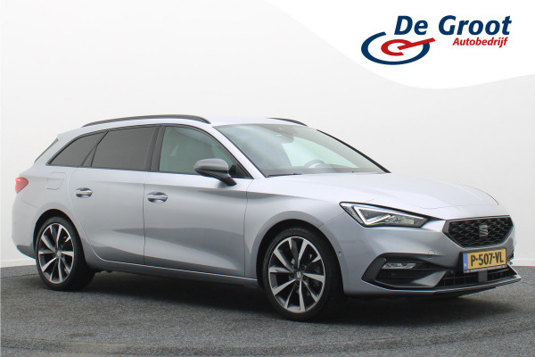 Seat Leon Sportstourer 1.0 eTSI FR Business Intense Eerste Eigenaar, Virtual Cockpit, ACC, Camera, Apple Carplay, LED, 18''