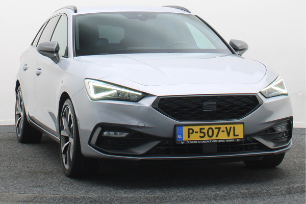Seat Leon Sportstourer 1.0 eTSI FR Business Intense Eerste Eigenaar, Virtual Cockpit, ACC, Camera, Apple Carplay, LED, 18''