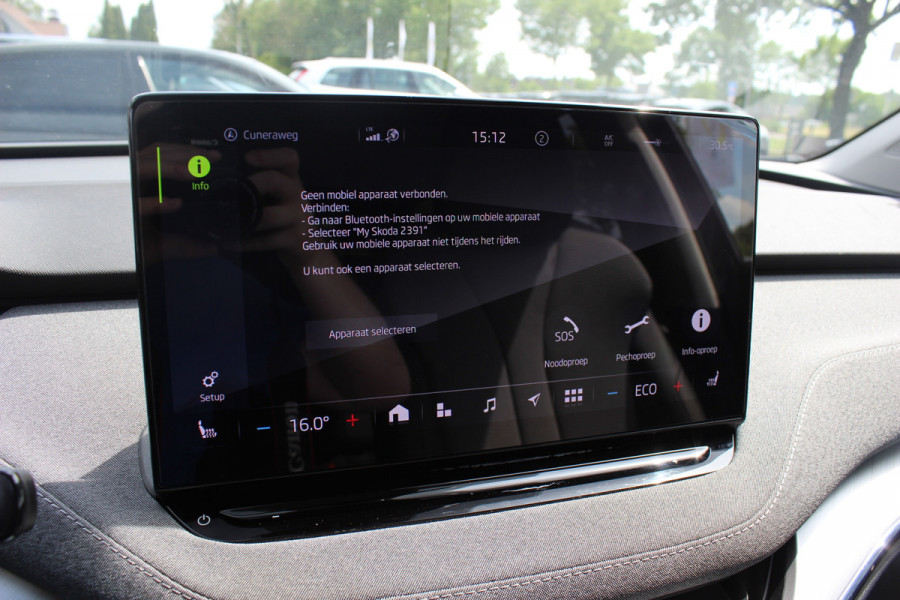 Škoda ENYAQ iV 80 Limited Edition / SOH 93,3% / Camera / Warmtepomp / CarPlay / Keyless / 19'' / Dodehoek / Stoel+Stuurverwarming / DAB / ACC