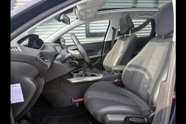 Peugeot 308 SW 1.2 PureTech Allure 2e Eigenaar|Navi|Clima|Pano|Cruise|Carplay|PDC V+A|D-riem vv in 2024|N.A.P|APK tot 02-2027