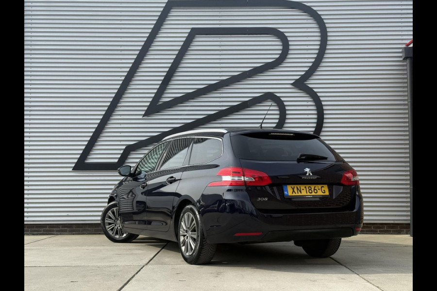 Peugeot 308 SW 1.2 PureTech Allure 2e Eigenaar|Navi|Clima|Pano|Cruise|Carplay|PDC V+A|D-riem vv in 2024|N.A.P|APK tot 02-2027
