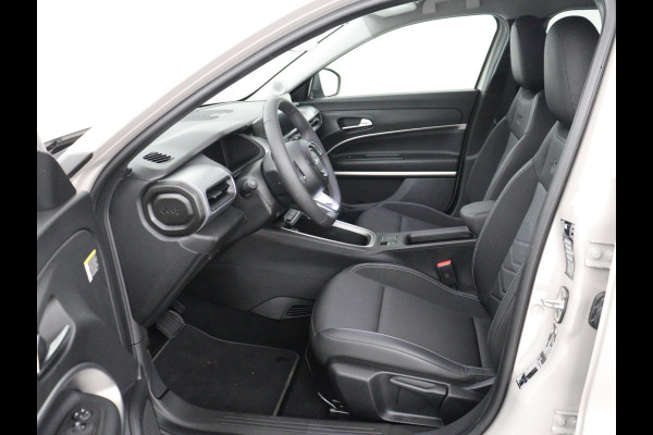 Jeep Avenger Avenger 54 kWh | SOH 97,6% | 3 Fase | Carplay | Adaptive cruise | Camera | Half leer | LM | LED | Climate control | Parkeersensoren