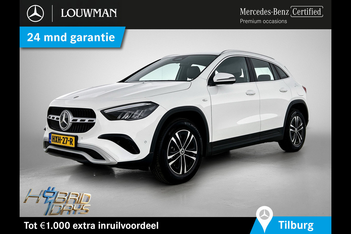 Mercedes-Benz GLA 250 e Plug-In Hybride Inclusief 24 maanden MB Certified garantie voor Europa.