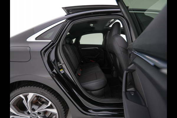 Audi A3 Limousine 30 TFSI S-Line Edition (INCL-BTW) Aut. *PANO | LEATHER-FABRIC | FULL-LED | AMBIENTLIGHT | SPORTSEATS | DIGI-COCKPIT | NAVI-FULLMAP | PRIVACYGLASS | SHIFTPADDLES | DAB+ | CRUISE | KEYLESS | PDC | 18"ALU*