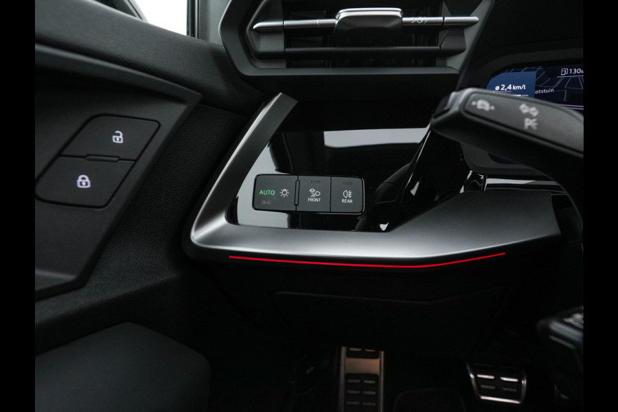Audi A3 Limousine 30 TFSI S-Line Edition (INCL-BTW) Aut. *PANO | LEATHER-FABRIC | FULL-LED | AMBIENTLIGHT | SPORTSEATS | DIGI-COCKPIT | NAVI-FULLMAP | PRIVACYGLASS | SHIFTPADDLES | DAB+ | CRUISE | KEYLESS | PDC | 18"ALU*