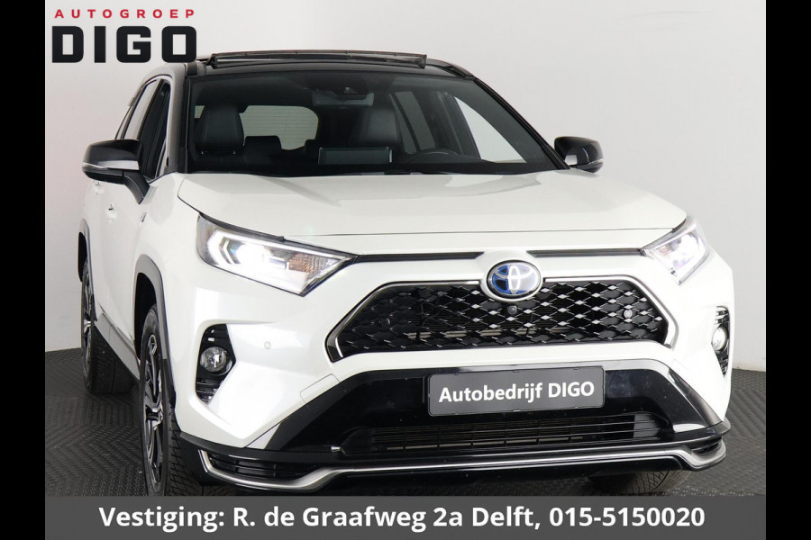 Toyota RAV4 2.5 Plug-in Hybrid AWD Bi-Tone Plus | 1500 KG trekgewicht | JBL Audio | Stoelverwarming & ventilatie | Memory Seats | Schuif-/Kanteldak | Navigatie