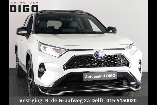 Toyota RAV4 2.5 Plug-in Hybrid AWD Bi-Tone Plus | 1500 KG trekgewicht | JBL Audio | Stoelverwarming & ventilatie | Memory Seats | Schuif-/Kanteldak | Navigatie