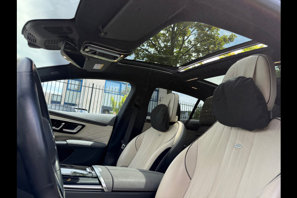 Mercedes-Benz EQS 450+ AMG Line 108 kWh / Achterasbesturing / Panoramadak / Head-up / 360Camera / Luchtvering / Burmester / 20'' / Stoelventilatie / Stoel+Stuurverwarming / Dodehoek / DAB / ACC