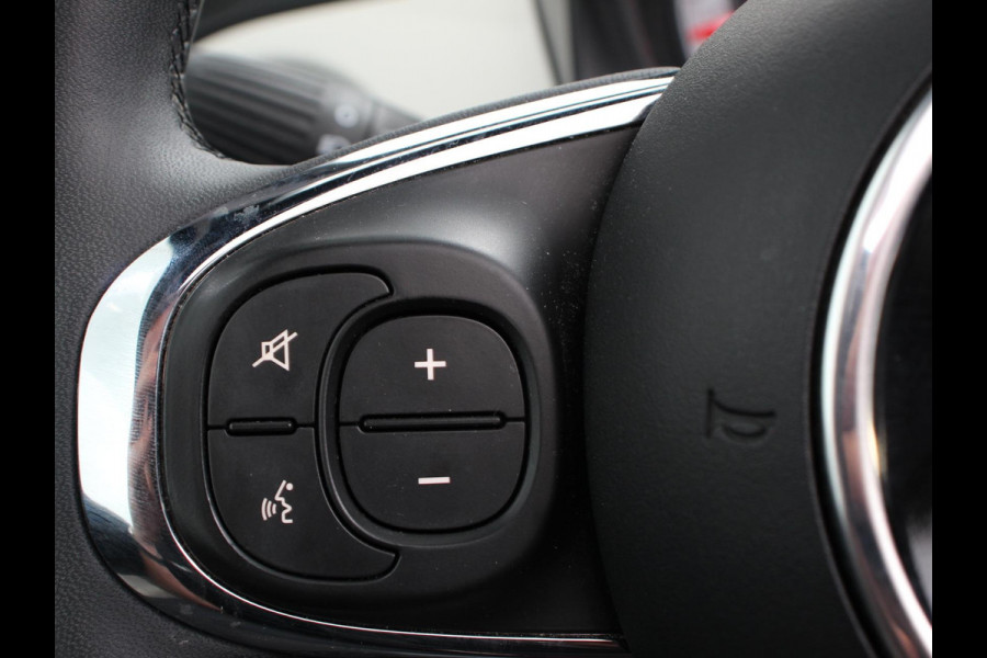 Fiat 500C 1.0 Hybrid Dolcevita Half lederen bekleding Climate control Cruise control Parkeersensoren achter Lichtmetalen velgen Apple Carplay/ Android Auto