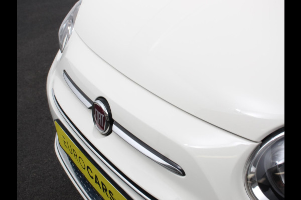 Fiat 500C 1.0 Hybrid Dolcevita Half lederen bekleding Climate control Cruise control Parkeersensoren achter Lichtmetalen velgen Apple Carplay/ Android Auto