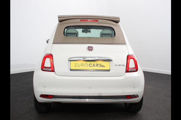 Fiat 500C 1.0 Hybrid Dolcevita Half lederen bekleding Climate control Cruise control Parkeersensoren achter Lichtmetalen velgen Apple Carplay/ Android Auto