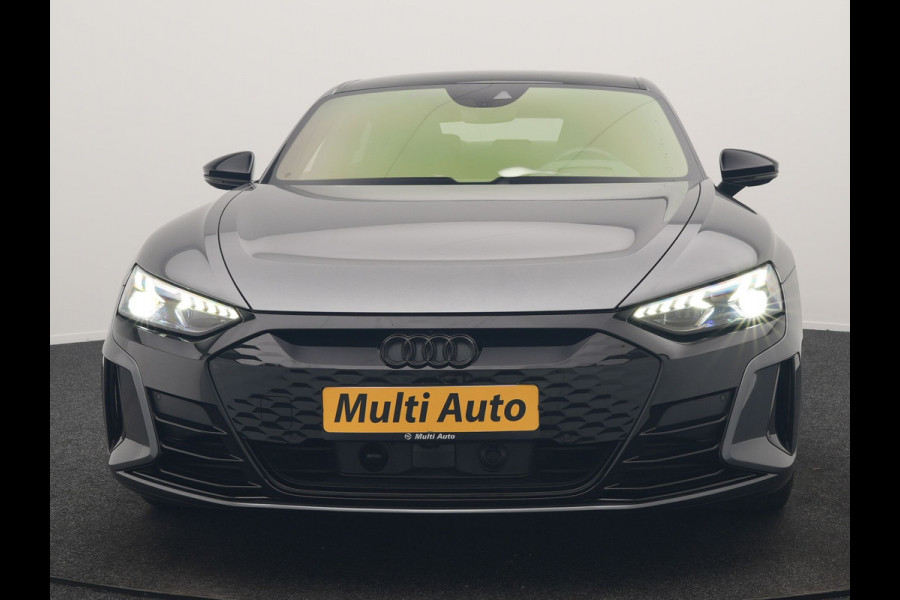 Audi e-tron GT 93 kWh 476pk Dealer O.H | Panodak | Head Up | Adaptive Cruise | 360 Camera | Laser LED | Bang & Olufsen | Lederen Sportstoelen Memory & Ventilatie | Keyless | Blis | Stuur & Stoelen Verwarmd | Navigatie | Virtual | DAB | 20"L.M |
