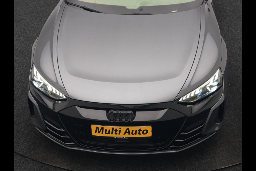 Audi e-tron GT 93 kWh 476pk Dealer O.H | Panodak | Head Up | Adaptive Cruise | 360 Camera | Laser LED | Bang & Olufsen | Lederen Sportstoelen Memory & Ventilatie | Keyless | Blis | Stuur & Stoelen Verwarmd | Navigatie | Virtual | DAB | 20"L.M |