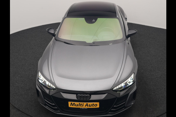 Audi e-tron GT 93 kWh 476pk Dealer O.H | Panodak | Head Up | Adaptive Cruise | 360 Camera | Laser LED | Bang & Olufsen | Lederen Sportstoelen Memory & Ventilatie | Keyless | Blis | Stuur & Stoelen Verwarmd | Navigatie | Virtual | DAB | 20"L.M |