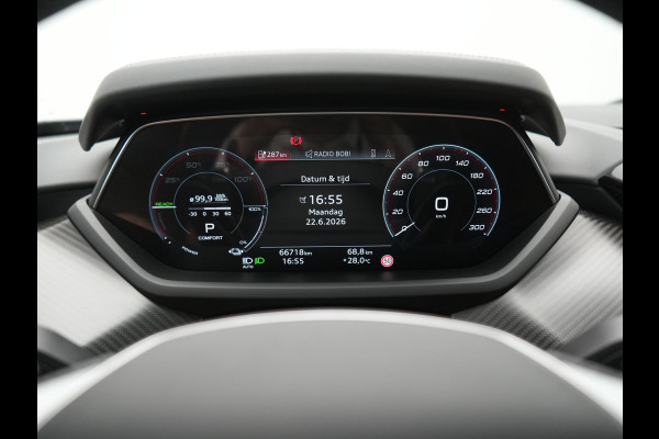 Audi e-tron GT 93 kWh 476pk Dealer O.H | Panodak | Head Up | Adaptive Cruise | 360 Camera | Laser LED | Bang & Olufsen | Lederen Sportstoelen Memory & Ventilatie | Keyless | Blis | Stuur & Stoelen Verwarmd | Navigatie | Virtual | DAB | 20"L.M |