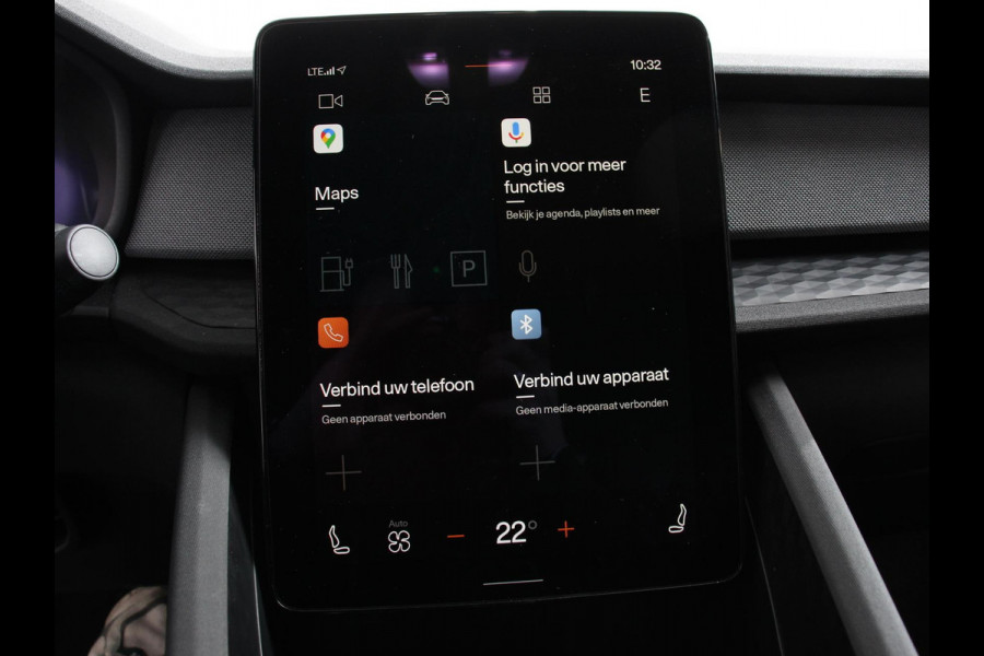 Polestar 2 Standard Range Single Motor 69 kWh DEMO ! 360* Camera Dab Led Verwarmde voorstoelen Navigatie Apple Carplay/Android Auto Climate Control Parkeer sensoren Panoramadak Keyless Stuurverwarming