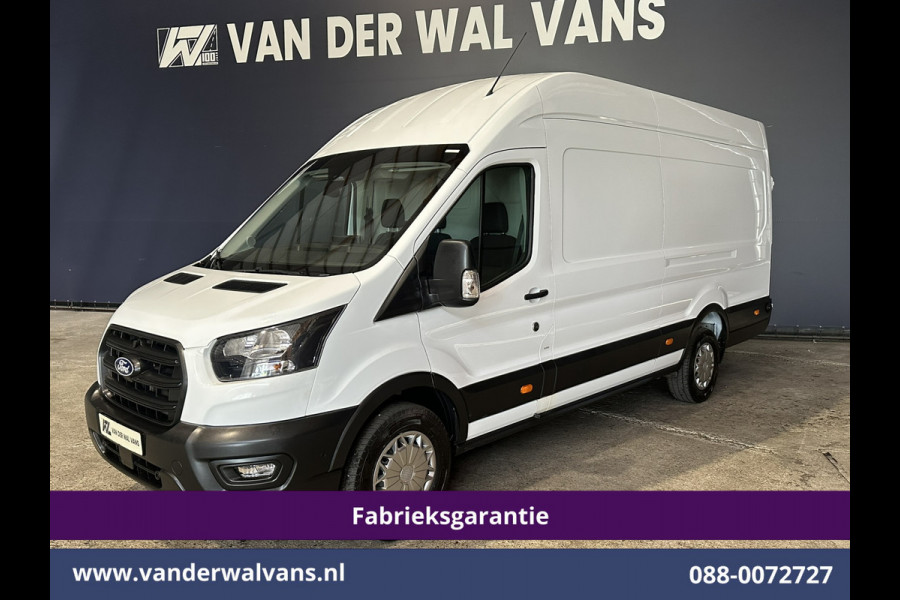 Ford Transit 2.0 TDCI 130pk L4H3 Fabrieksgarantie Jumbo Euro6 Airco | Camera | Apple Carplay | Cruisecontrol | Verwarmde voorruit Android Auto, Parkeersensoren, Bijrijdersbank