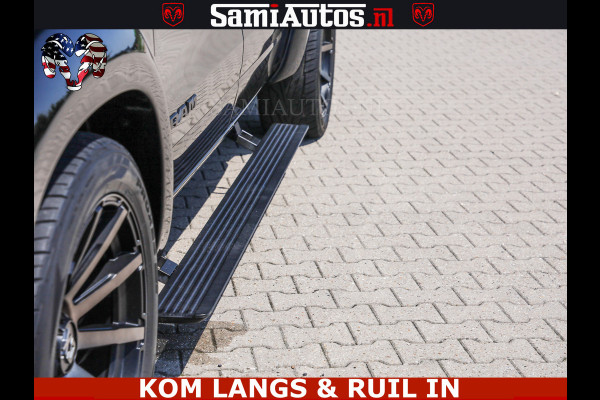 Dodge Ram LIMITED HULK | 5.7 V8 402PK " HEMI | HUD | LUCHTVERING | PANO | MWK KLEP | MEGA VOL | DC | 5 PERS | CREW CAB | DUBBELE CABINE | GRIJSKENETEKN | MEEST COMFORTABELE BEDRIJFSAUTO |