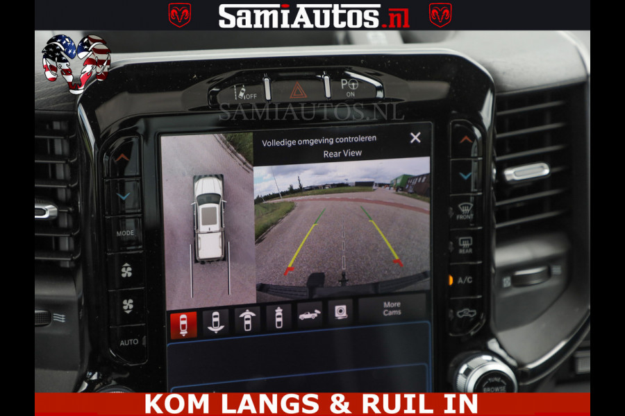 Dodge Ram LIMITED HULK | 5.7 V8 402PK " HEMI | HUD | LUCHTVERING | PANO | MWK KLEP | MEGA VOL | DC | 5 PERS | CREW CAB | DUBBELE CABINE | GRIJSKENETEKN | MEEST COMFORTABELE BEDRIJFSAUTO |