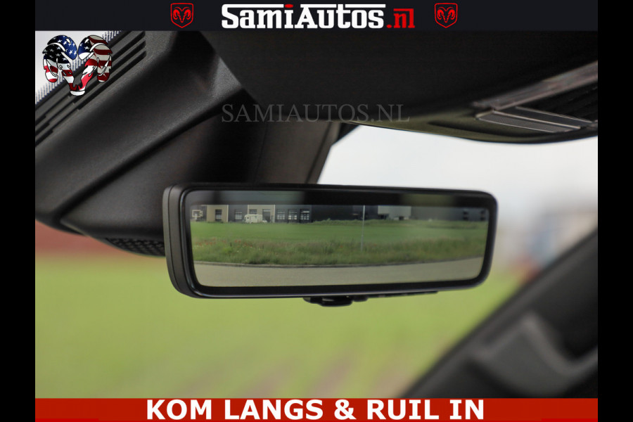 Dodge Ram LIMITED HULK | 5.7 V8 402PK " HEMI | HUD | LUCHTVERING | PANO | MWK KLEP | MEGA VOL | DC | 5 PERS | CREW CAB | DUBBELE CABINE | GRIJSKENETEKN | MEEST COMFORTABELE BEDRIJFSAUTO |