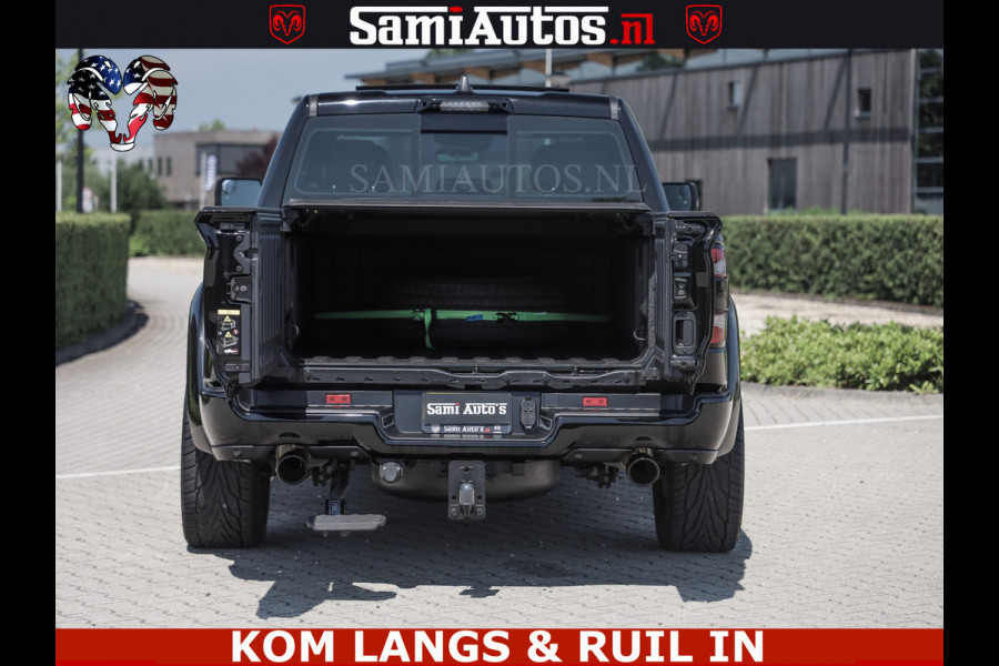 Dodge Ram LIMITED HULK | 5.7 V8 402PK " HEMI | HUD | LUCHTVERING | PANO | MWK KLEP | MEGA VOL | DC | 5 PERS | CREW CAB | DUBBELE CABINE | GRIJSKENETEKN | MEEST COMFORTABELE BEDRIJFSAUTO |