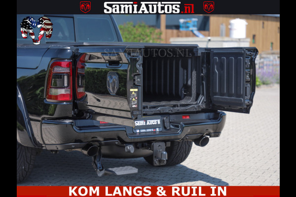 Dodge Ram LIMITED HULK | 5.7 V8 402PK " HEMI | HUD | LUCHTVERING | PANO | MWK KLEP | MEGA VOL | DC | 5 PERS | CREW CAB | DUBBELE CABINE | GRIJSKENETEKN | MEEST COMFORTABELE BEDRIJFSAUTO |
