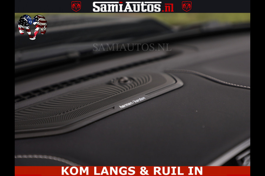 Dodge Ram LIMITED HULK | 5.7 V8 402PK " HEMI | HUD | LUCHTVERING | PANO | MWK KLEP | MEGA VOL | DC | 5 PERS | CREW CAB | DUBBELE CABINE | GRIJSKENETEKN | MEEST COMFORTABELE BEDRIJFSAUTO |