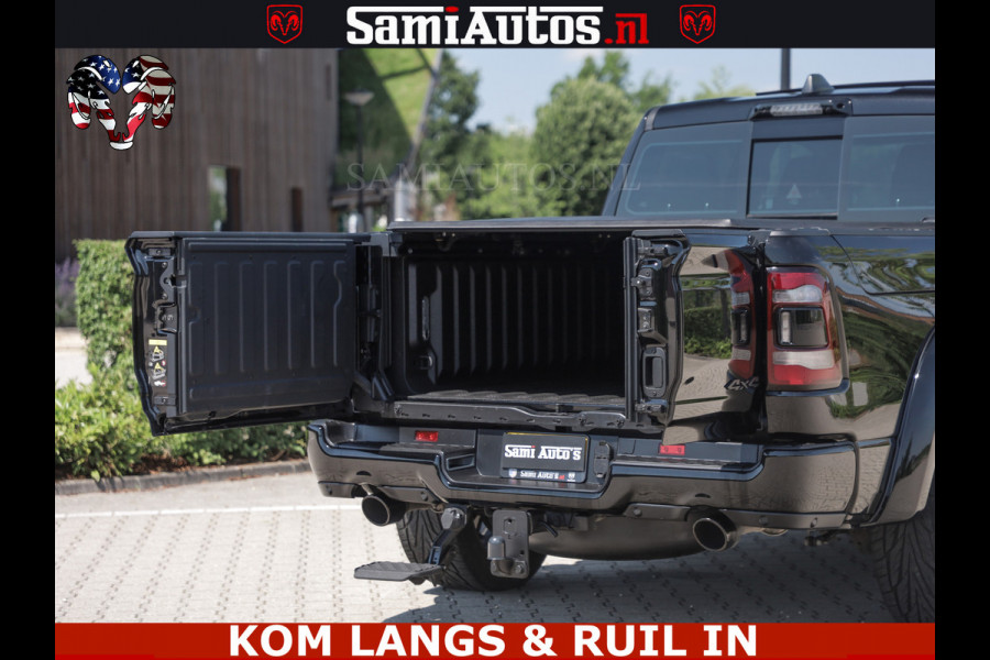 Dodge Ram LIMITED HULK | 5.7 V8 402PK " HEMI | HUD | LUCHTVERING | PANO | MWK KLEP | MEGA VOL | DC | 5 PERS | CREW CAB | DUBBELE CABINE | GRIJSKENETEKN | MEEST COMFORTABELE BEDRIJFSAUTO |
