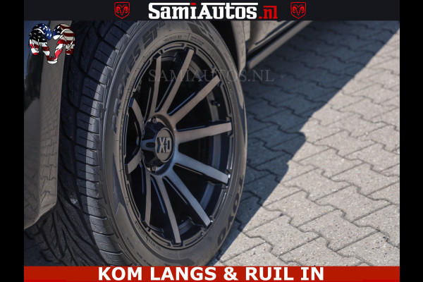 Dodge Ram LIMITED HULK | 5.7 V8 402PK " HEMI | HUD | LUCHTVERING | PANO | MWK KLEP | MEGA VOL | DC | 5 PERS | CREW CAB | DUBBELE CABINE | GRIJSKENETEKN | MEEST COMFORTABELE BEDRIJFSAUTO |