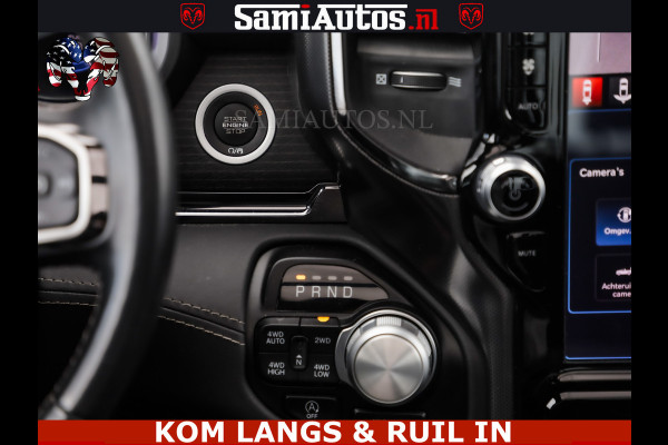 Dodge Ram LIMITED HULK | 5.7 V8 402PK " HEMI | HUD | LUCHTVERING | PANO | MWK KLEP | MEGA VOL | DC | 5 PERS | CREW CAB | DUBBELE CABINE | GRIJSKENETEKN | MEEST COMFORTABELE BEDRIJFSAUTO |