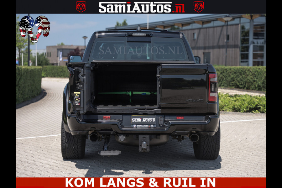Dodge Ram LIMITED HULK | 5.7 V8 402PK " HEMI | HUD | LUCHTVERING | PANO | MWK KLEP | MEGA VOL | DC | 5 PERS | CREW CAB | DUBBELE CABINE | GRIJSKENETEKN | MEEST COMFORTABELE BEDRIJFSAUTO |