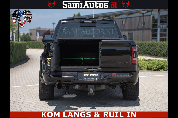 Dodge Ram LIMITED HULK | 5.7 V8 402PK " HEMI | HUD | LUCHTVERING | PANO | MWK KLEP | MEGA VOL | DC | 5 PERS | CREW CAB | DUBBELE CABINE | GRIJSKENETEKN | MEEST COMFORTABELE BEDRIJFSAUTO |
