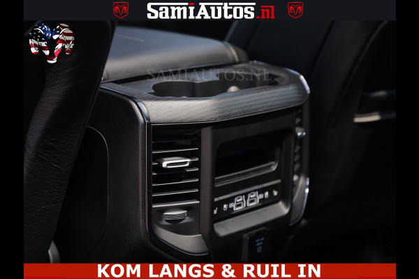 Dodge Ram LIMITED HULK | 5.7 V8 402PK " HEMI | HUD | LUCHTVERING | PANO | MWK KLEP | MEGA VOL | DC | 5 PERS | CREW CAB | DUBBELE CABINE | GRIJSKENETEKN | MEEST COMFORTABELE BEDRIJFSAUTO |
