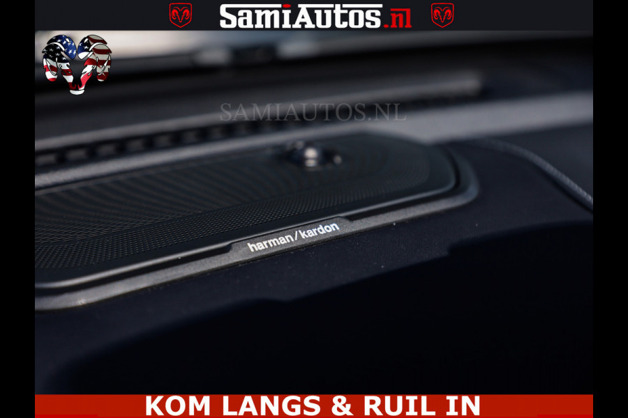 Dodge Ram LIMITED HULK | 5.7 V8 402PK " HEMI | HUD | LUCHTVERING | PANO | MWK KLEP | MEGA VOL | DC | 5 PERS | CREW CAB | DUBBELE CABINE | GRIJSKENETEKN | MEEST COMFORTABELE BEDRIJFSAUTO |
