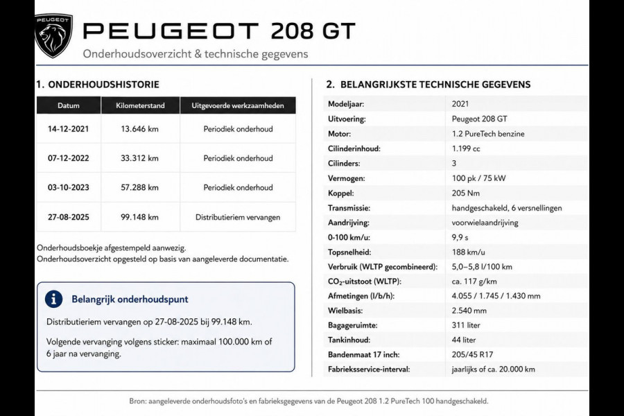 Peugeot 208 1.2 PureTech GT Navigatie Apple Carplay Android Auto Parkeersensoren Cruise Control Climate Control