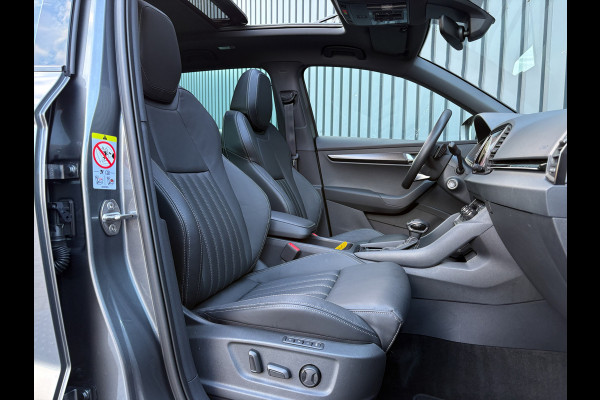 Škoda Karoq 1.5 TSI ACT Sportline Business | Panodak | Trekhaak wegkl. | Stoel geheugen | Leder | Prijs Rijklaar!!