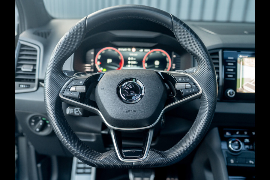 Škoda Karoq 1.5 TSI ACT Sportline Business | Panodak | Trekhaak wegkl. | Stoel geheugen | Leder | Prijs Rijklaar!!