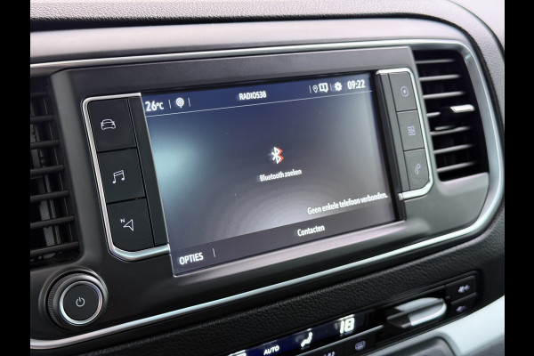 Opel Vivaro Combi Electric 8-Persoons L2 75kWh Leder Panoramadak 2X Elek.Schuifdeur Trekhaak 360°Camera Stoelverwarming Apple Carplay Android Auto Navi Ecc SOH 90% Cruise Control Regen-Lichtsensor Privacy Glas Lmv DAB Led 1.000KG Trekgewicht Garantie op Accu tot 19-12-2030/160.000km