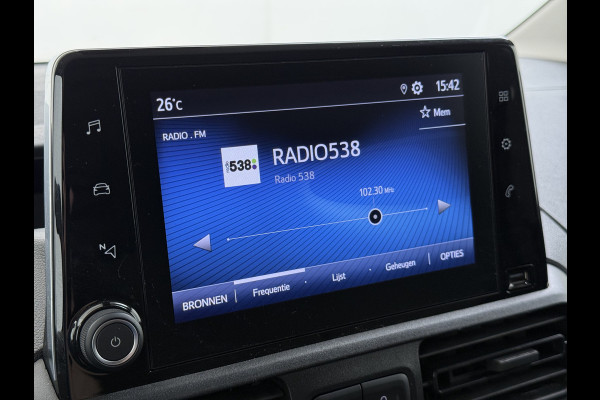 Toyota PROACE CITY 1.2T 111PK Benzine 3-Persoons Euro 6 Navi* Airco Apple Carplay Android Auto Cruise Control Pdc Live Regen-Lichtsensor Bluetooth Schuifdeur 1e Eigenaar Origineel Nederlandse Auto