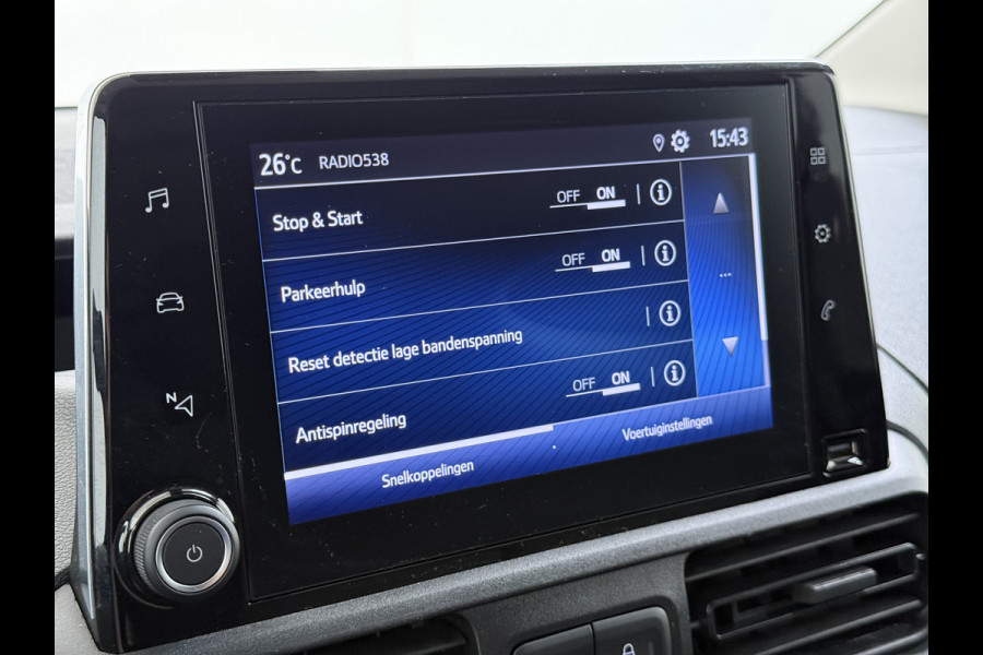 Toyota PROACE CITY 1.2T 111PK Benzine 3-Persoons Euro 6 Navi* Airco Apple Carplay Android Auto Cruise Control Pdc Live Regen-Lichtsensor Bluetooth Schuifdeur 1e Eigenaar Origineel Nederlandse Auto