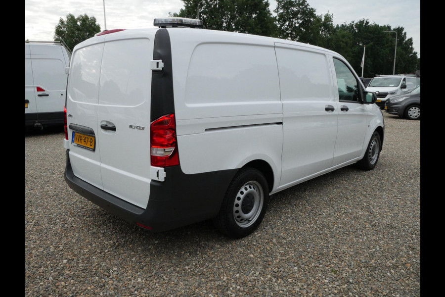 Mercedes-Benz Vito 110 CDI 100PK, Lang, Airco, 2 x Schuifdeur, Sortimo-inrichting