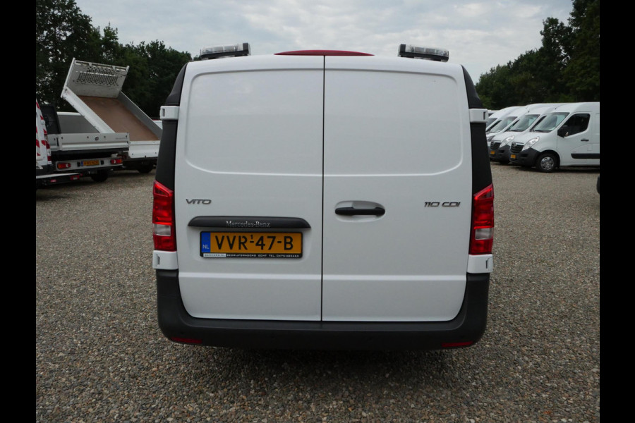 Mercedes-Benz Vito 110 CDI 100PK, Lang, Airco, 2 x Schuifdeur, Sortimo-inrichting