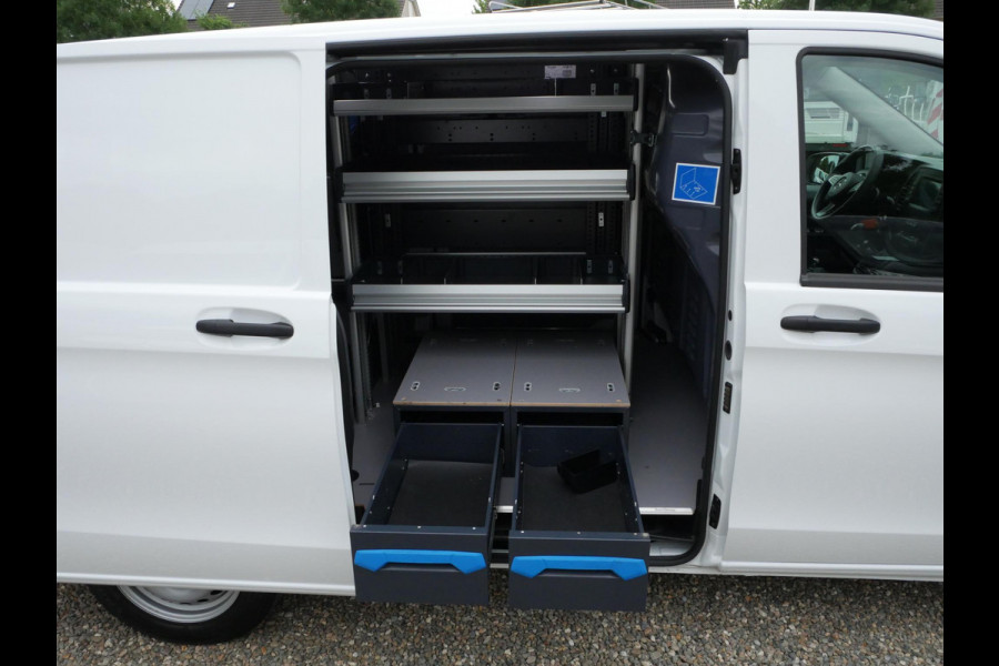 Mercedes-Benz Vito 110 CDI 100PK, Lang, Airco, 2 x Schuifdeur, Sortimo-inrichting