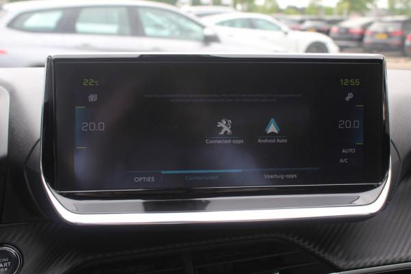 Peugeot e-2008 EV GT Pack 50 kWh / Camera / Virtual Cockpit / Half leder / 18'' / Navigatie / Keyless / Cruise Control Adaptief / Dodehoek detectie